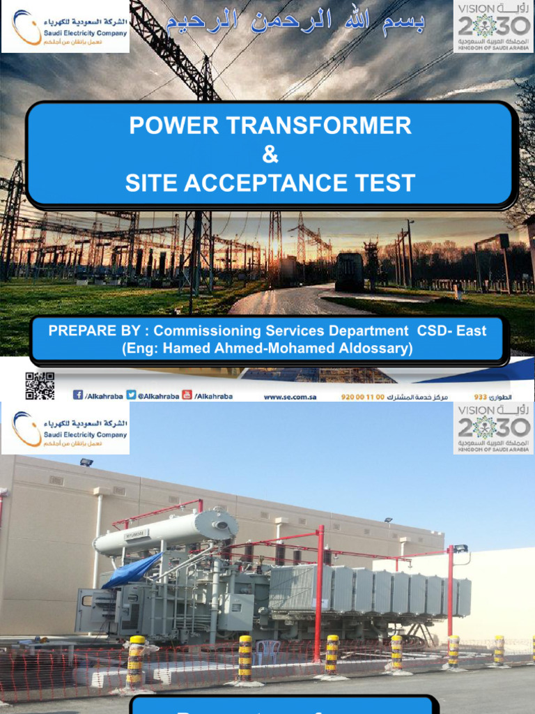 Power Transformer Testing Proceduer Update Pdf Transformer