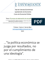 Diapositiva #11 Elaboración Política Económica PUJ PDF