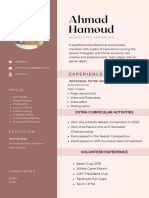 Beige Simple Aesthetic Business CV Resume