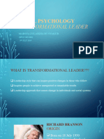 Social Psychology: Transformational Leader