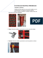 Componentes de Un Moldaje Industrial Prefabricado - Salomón - Fuentes.