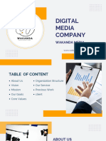 Wakanda Media Company Profile