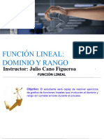 Función Lineal