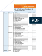 Temario Softrestaurant Modulo de Administracion