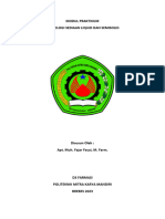 Modul Praktikum Teknologi Sediaan Liquid Dan Semisolid