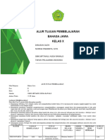 ATP - Bahasa Jawa - Kelas X - 2023.2024 - Nurina Paramita