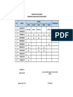 Jadwal Mata Pelajaran Agama Hindu