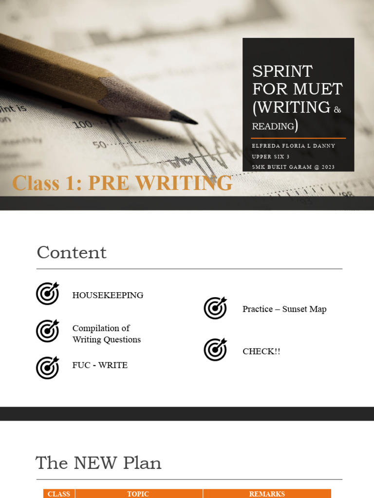 Class 1 | PDF | Essays | Brainstorming