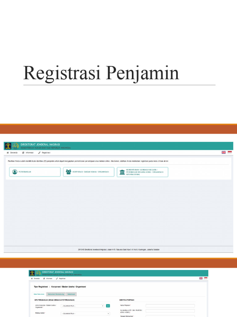 Guide Guarantor Registration Id | PDF