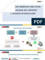 Análisis Del Costo-beneficio de La Nulidad o Resolución Del Contrato