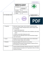 Kebersihan Tangan Dengan Antiseptik:: 800/664/SOP/PK M LM/I/2023: 00: 09 Januari 2023: 1/2