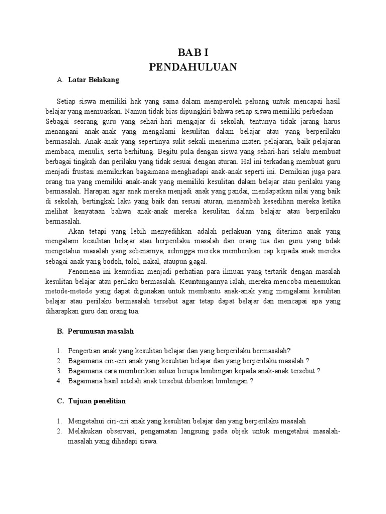 Makalah Hasil Observasi | PDF