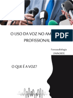 Slide VOZ Profissional