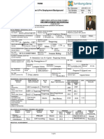 Employment Application & Pre Employment Background Checklist Form