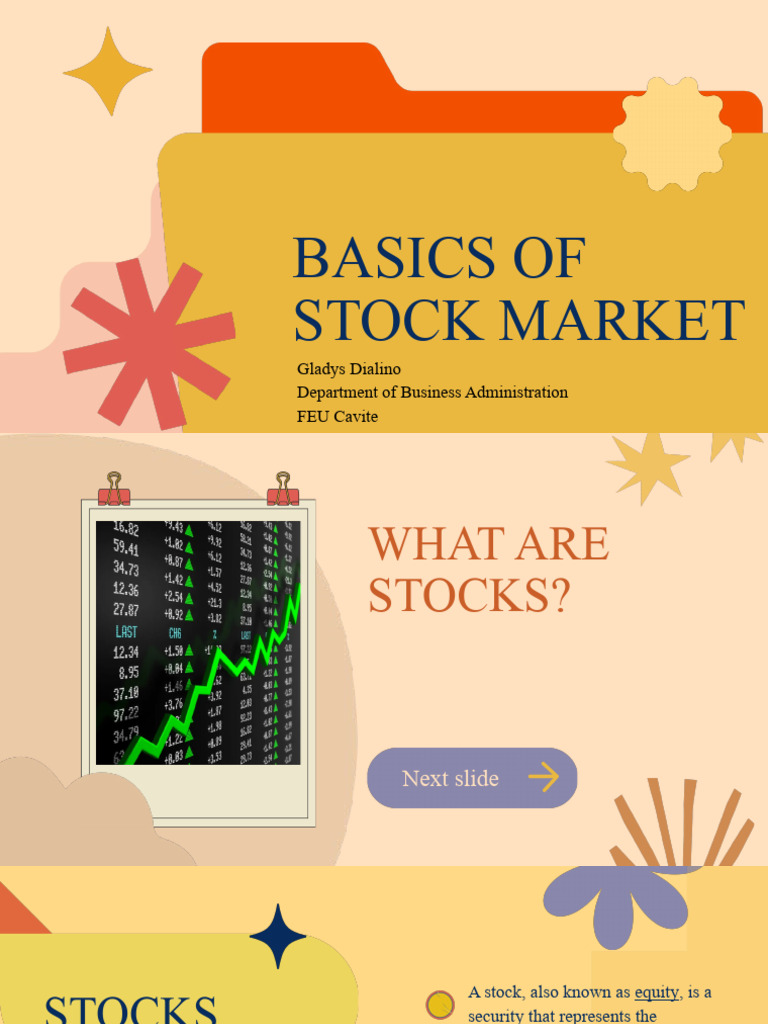 Basic Concepts Of Stock Market Pdf