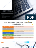 Chapter 1 Advanced Financial Statement Analysis and Valuation