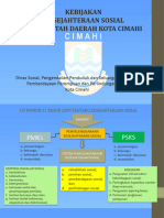 Kebijakan Kesejahteraan Sosial Kota Cimahi 2019