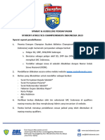 Syarat Pendaftaran SAC Indonesia 2023