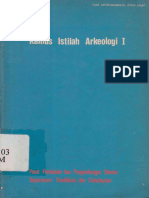 Kamus Istilah Arkeologi 1 (1981)