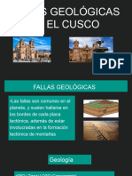 Fallas Geologicas de Cusco