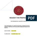 Ammended Tender Document RFP Security Services