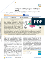 Zichittella 2022 Hydrogenolysis of Polyethylene and