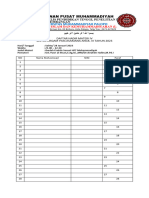 Daftar Hadir Baitul Arqam Pasca 2023