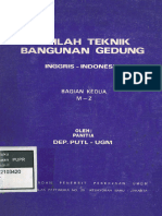 Istilah Teknik Bangunan Gedung Bagian Kedua BJ3B7