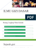 Kuliah Gizi Dasar