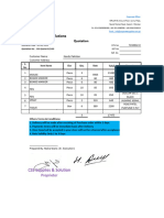 Hands - PR17 Quotation