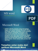 Materi MS Word