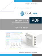 LeakLess PDL-AG - Operating Manual