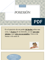 Posesión