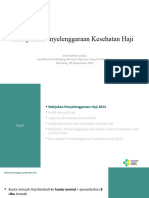 Kebijakan Penyelenggaraan Kesehatan Haji-Sertifikasi Pembimbing