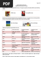 Spanish Adjective Placement-Adjectives That Go Before the Noun