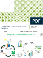 Class 9 Oxygenated Organics and Fuels From CO2