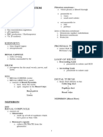 Anatomy and Physiology Handout # 17 Urinary System