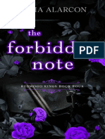 The Forbidden Note - Nelia Alarcon