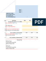 DCF Sheet