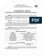 Wage Order Region Iii - 24 (Oct 16, 2023)