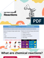 Chemical Reactions - Update