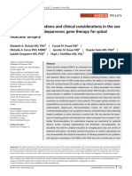 Expert Recommendations and Clinical Considerations in The Use of Onasemnogene Abeparvovec Gene Therapy For Spinal Muscular Atrophy