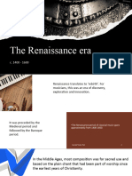 Renaissance Presentation