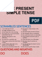 I Am Sharing 'THE PRESENT SIMPLE TENSE' With You