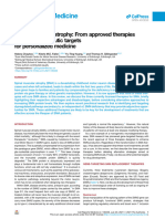 Spinal Muscular Atrophy From Approved Therapies To Future Therapeutic Targets For Personalized Medicine