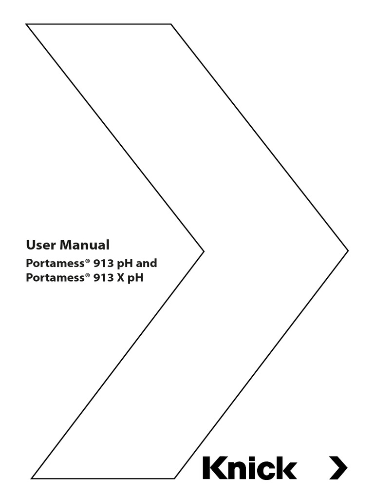 913 Conductivity Meter Metrohm PDF Ph Calibration