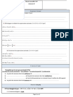 E Xercice 1 Réduire Les Expressions Suivants: A B Développer Et Réduire Les Expressions Suivants: A X B C X E