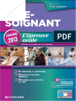 Aide-Soignant - Oral - Concours 2013 - Editions Foucher