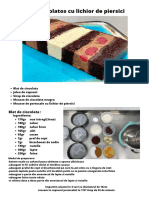 Tort Ciocolatos Cu Lichior de Piersici