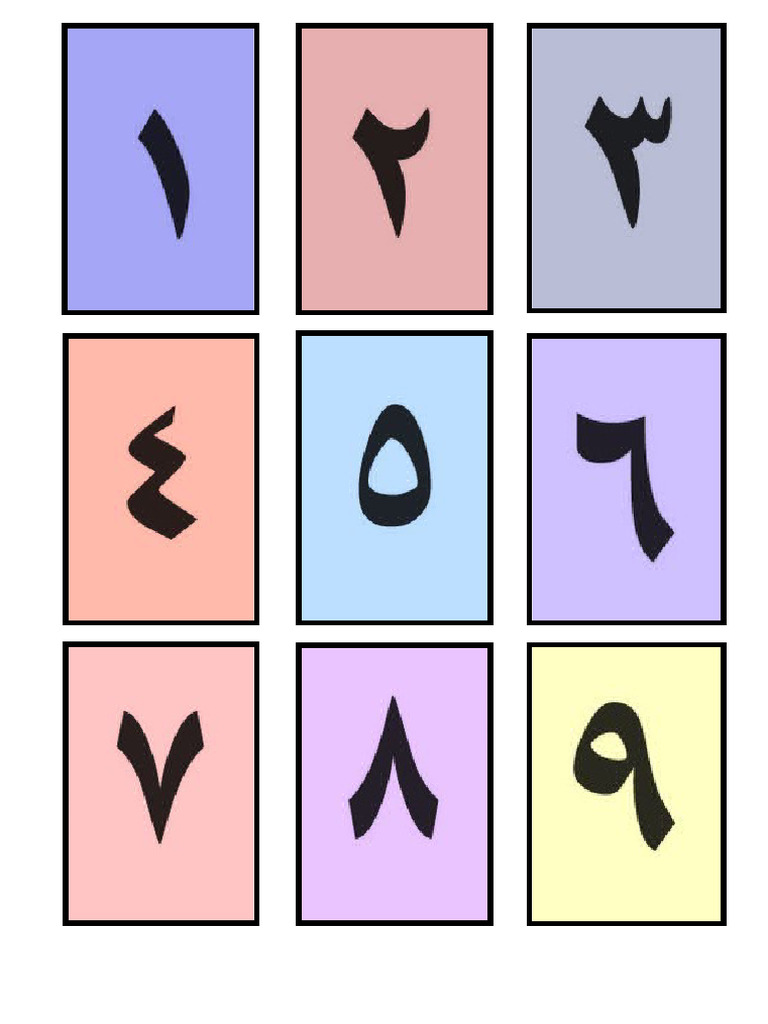 Angka Hijaiyah | PDF